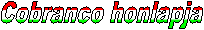 Cobranco&nbsp;honlapja
